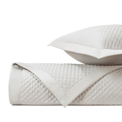 Diamond 100% Cotton Sateen Coverlet Set