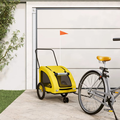 Foldable Pet Bike Trailer