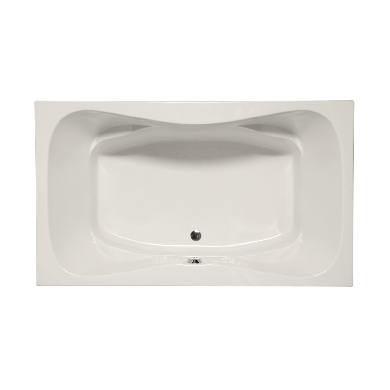 Baignoire encastrée / encastrable 72 "x 42" Oceanside, Biscuit