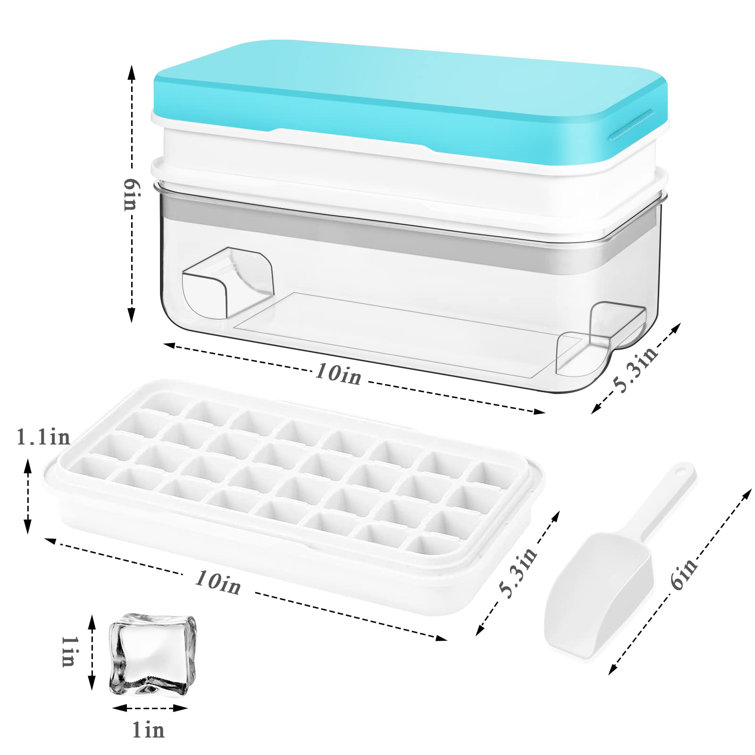 Prep & Savour Danzel Plastic Ice Cube Tray