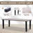 Rectangular Metal Outdoor Coffee Table