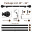 Tringle à rideaux ajustable robuste de 1 po avec embouts sphériques Danikah-1170985197-1174407923