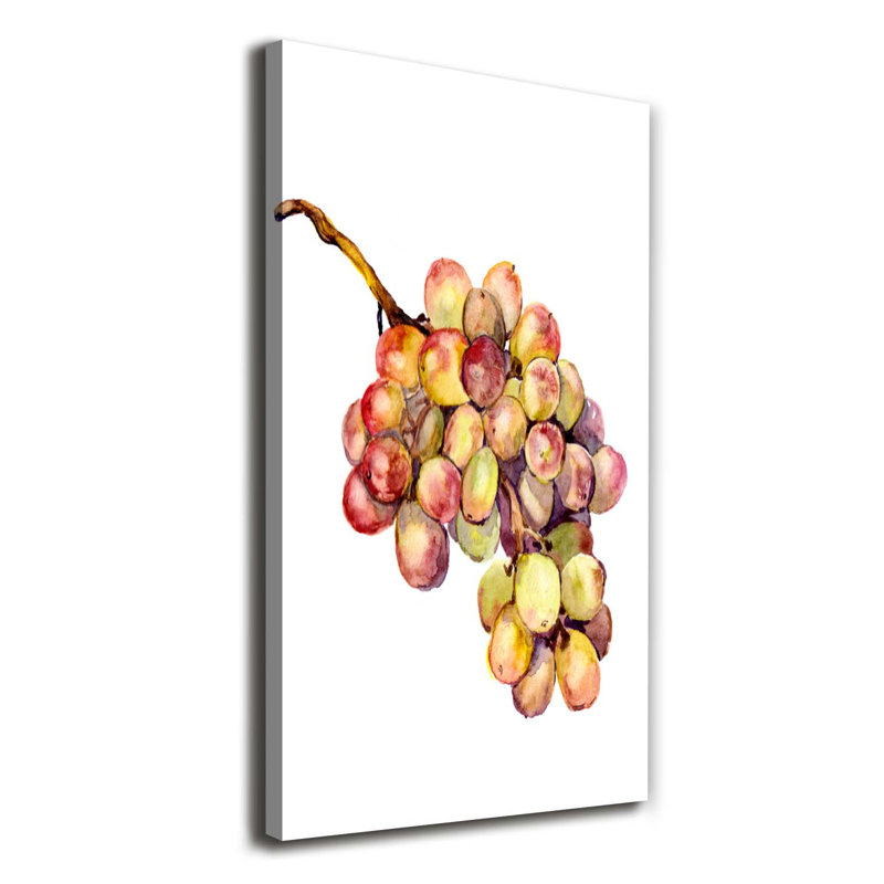 Grapes - Wrapped Canvas Print