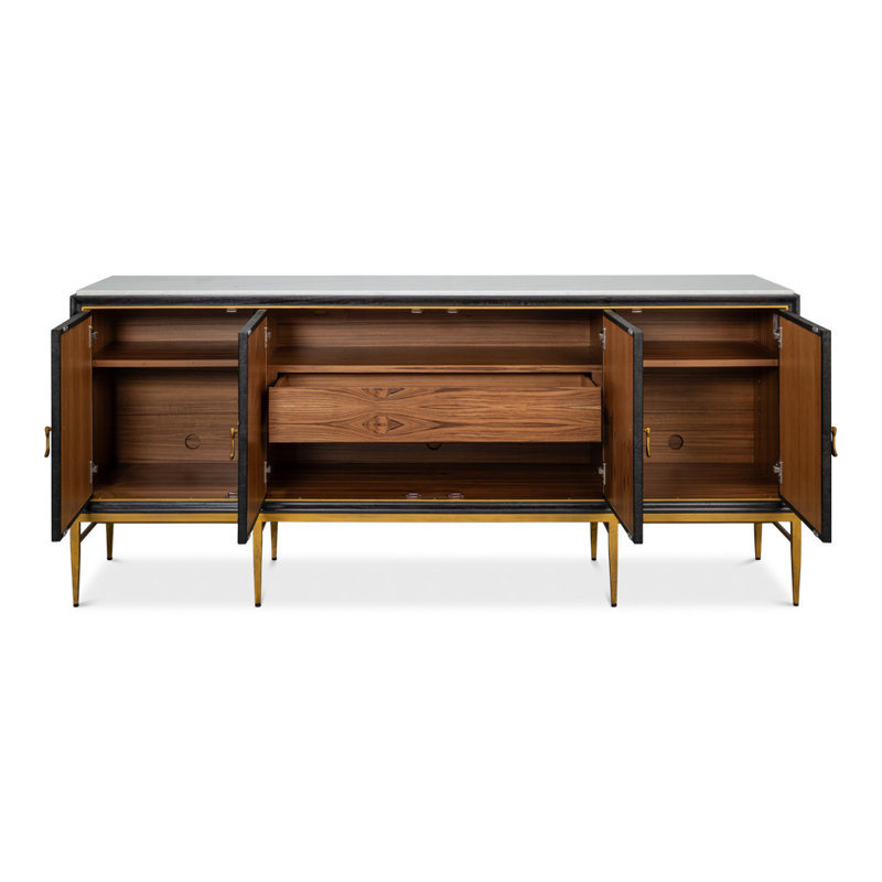 Palisade 80'' W Solid Wood Sideboard
