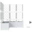 Garden Planters White 142 Cm Steel-1738447550-1738447544