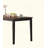 Cardiff Espresso Finish Dining Table