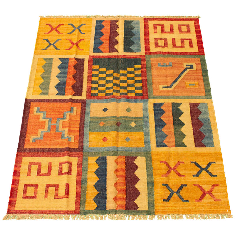 Wool Patchwork Indoor Rug