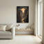 Ensemble de 1 tableau sur toile « Canyon au clair de lune »-130458621-130458624