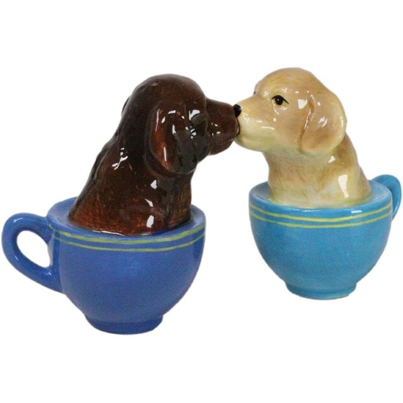 Chocolat et fauve tasse à thé Labrador