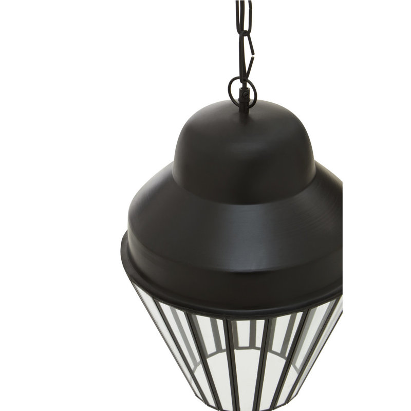 Mcclain 1 - Light Black Lantern Pendant