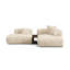 Betsayda 2 Seater Corduroy Corner Sofa -482205680