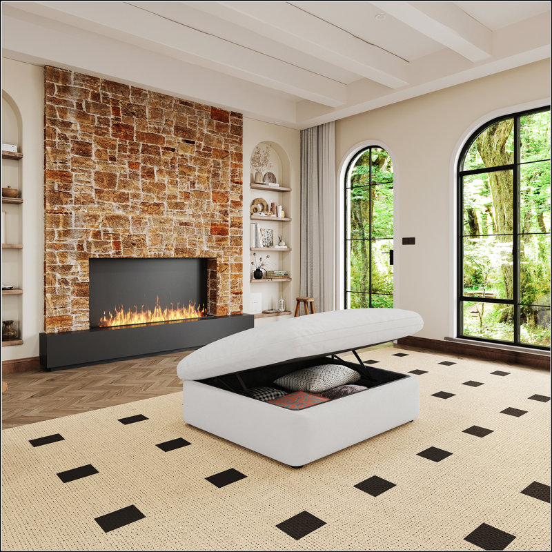 Sofa Ottoman with Storage, Only Ottoman