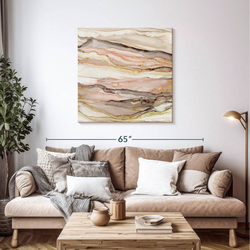 Avery Graceful Marble II, H 39 po x l 39 po