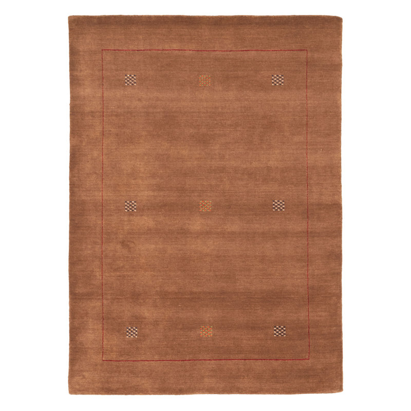Kashkuli Gabbeh Brown Rug 4'11" x 6'10"