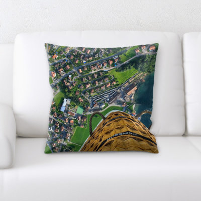 Housse et insert de coussin gonflable Laughlin