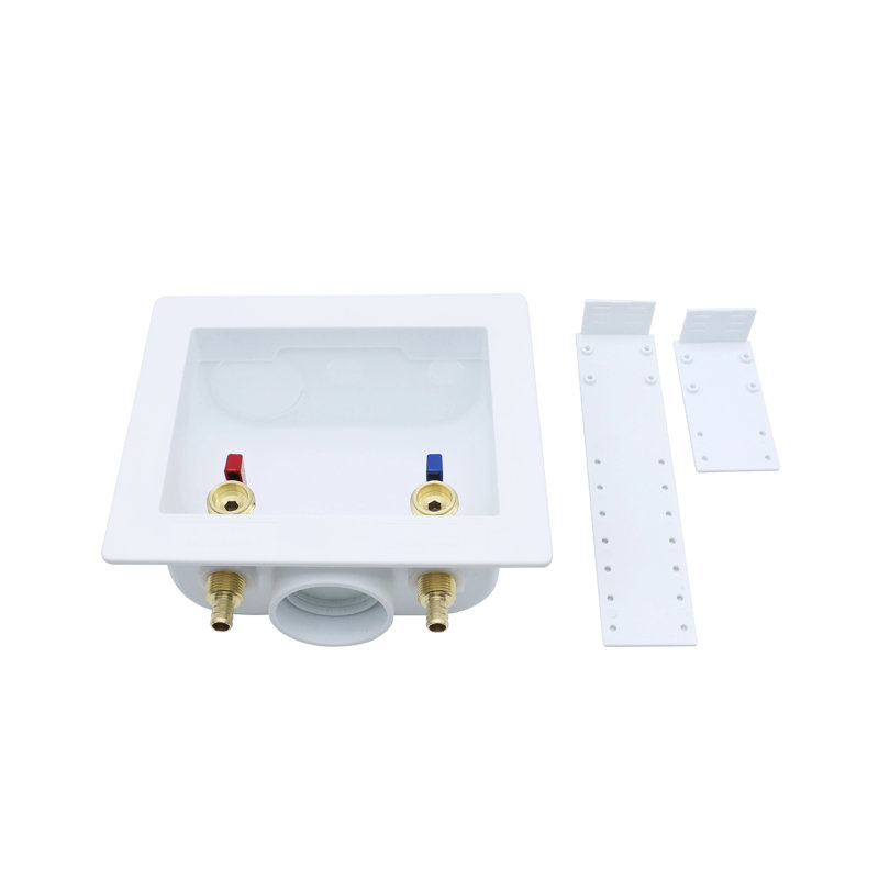 Washing Machine Outlet Box 1/2" Crimp/F1807 PEX connect