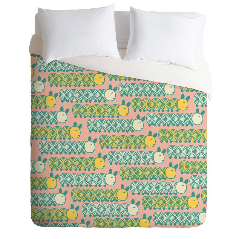 Gabriela Larios Polyester Duvet Cover, Twin/Twin XL Duvet Cover + 1 Standard Sham