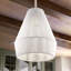 Luminaire suspendu en rotin tissé à 1 lumière pour cuisine en acier à intensité variable certifié UL-1723984048