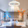 Desnoyer 19.7 inch Smart APP Low Profile Ceiling Fan Remote Control 6-Speed Flush Mount LED Lighting