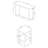 Ledesma White Marble 4-Piece Dining Set