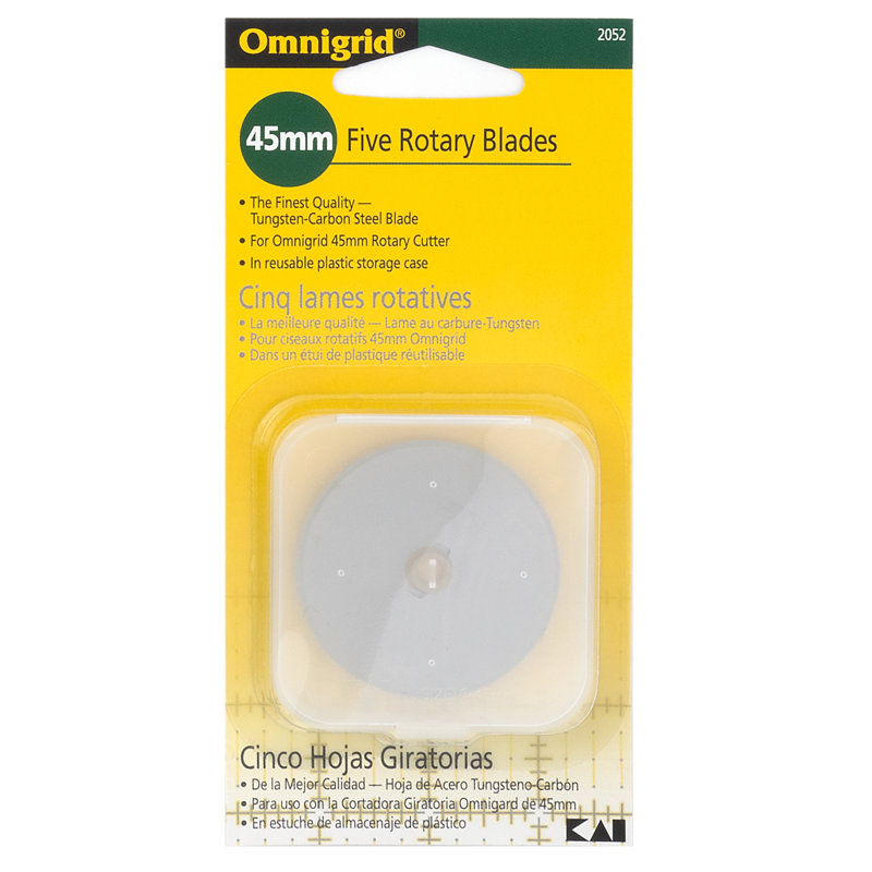 Omnigrid 45mm Rotary Replacement Blades 5-Pack