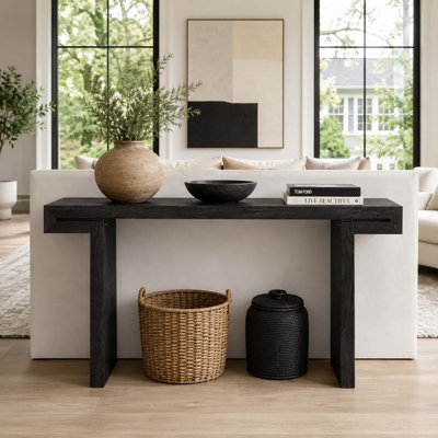 Console de salon en bois Minimalist Farmhouse