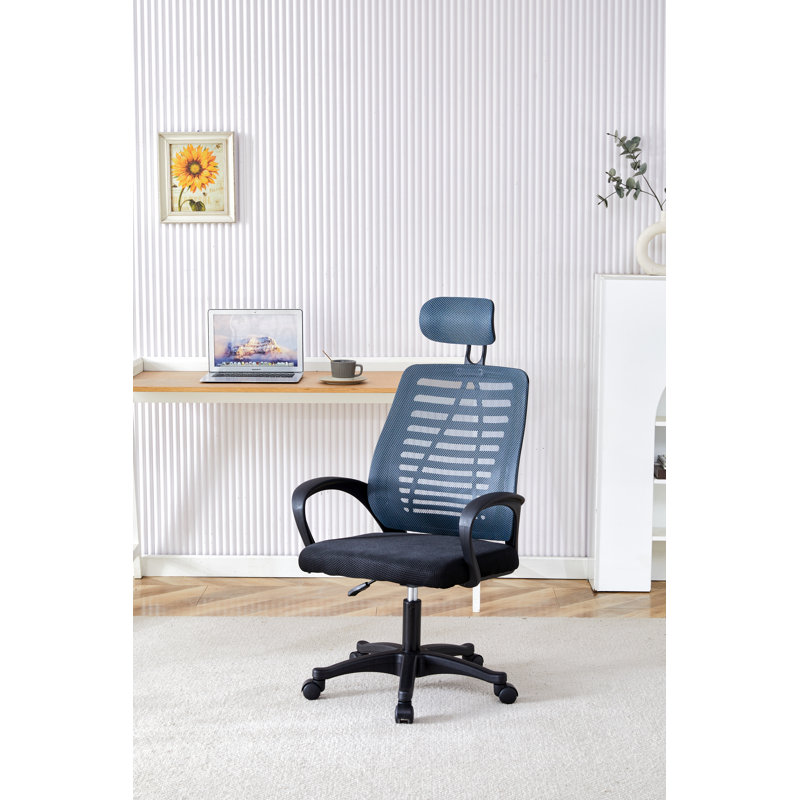 Roulston Mesh Office Chair, Grey