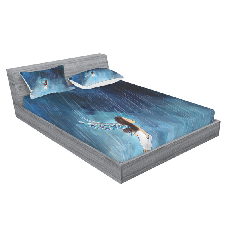 Microfiber Sheet Set, Full Sheet Set + Fitted Sheet + 2 Pillowcases