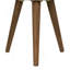 Ensemble de 2 jardinières en métal avec pieds en bois, L: P 18,5 x 23,5 po: P 15,7 x 20 po
