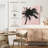 Harnek Gray Palm On Pink II-109374311