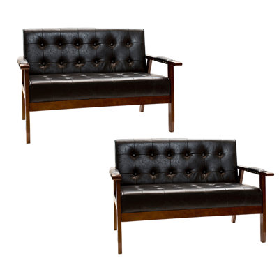 Élégant banc double décontracté Bar Cafe
