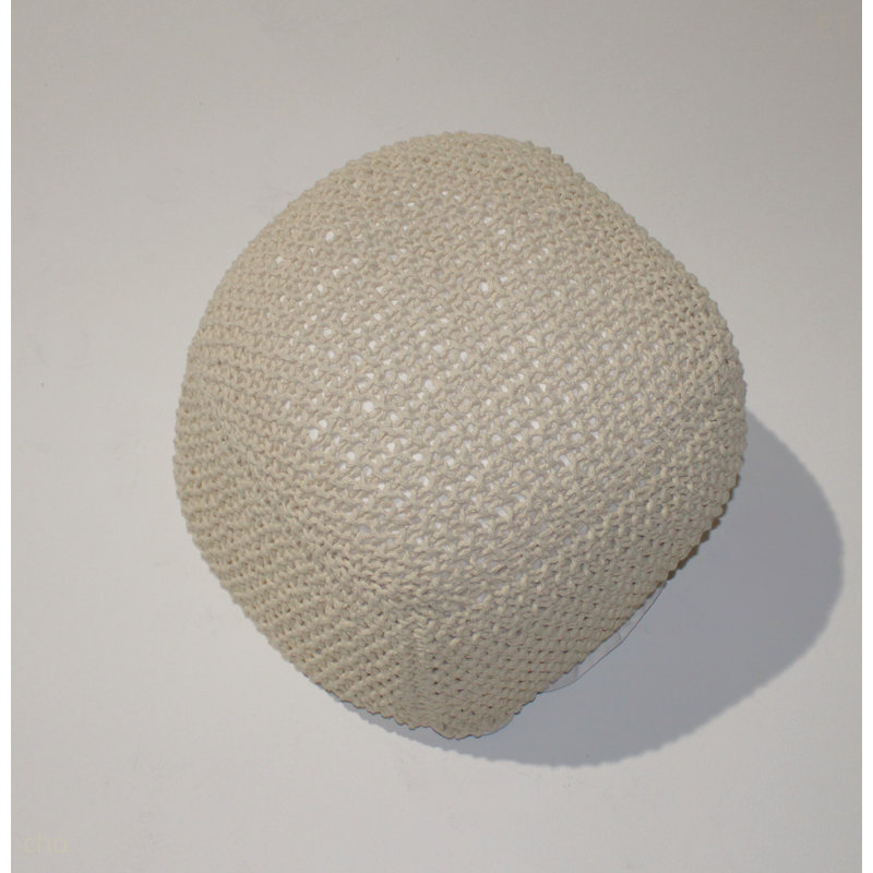 Modern Style Ottoman, Beige