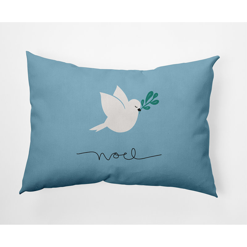 Coussin intérieur / extérieur Coastal Christmas, Glace