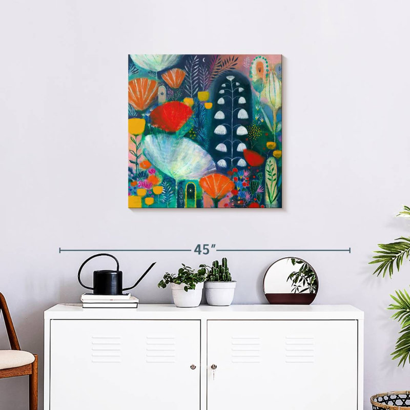 Nuit Blanche, 24" H x 24" W