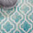 Adelei Hand Tufted Wool Geometric Rug-626439125