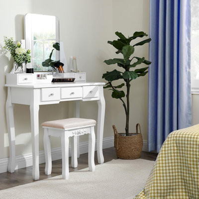 Errill Dressing Table with Mirror