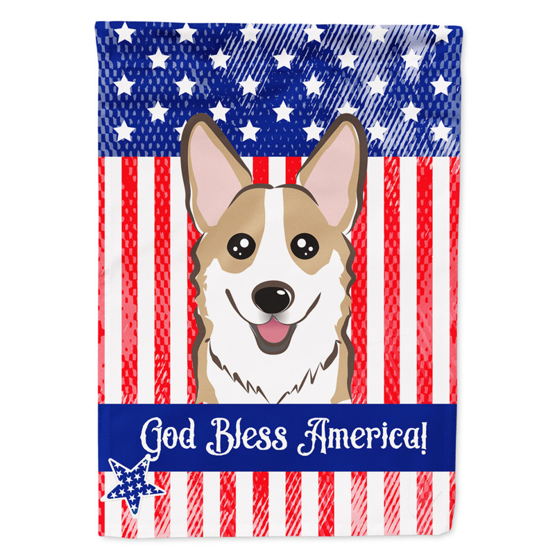 Drapeau de jardin Leighanne, Corgi (vison)