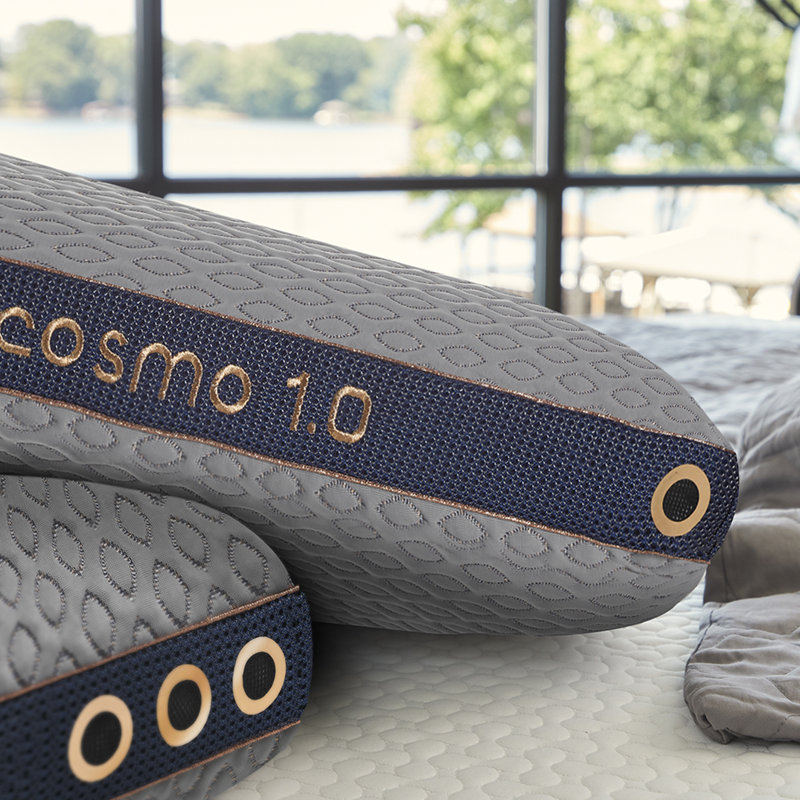 Oreiller performant Bedgear Cosmo, H 20 po x l 26 po x P 5,25 po