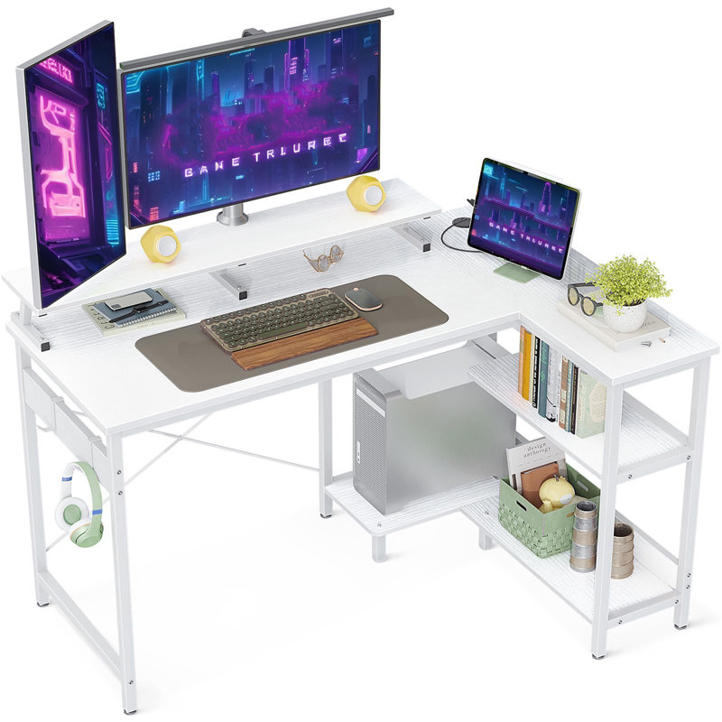 Computer Desk, White