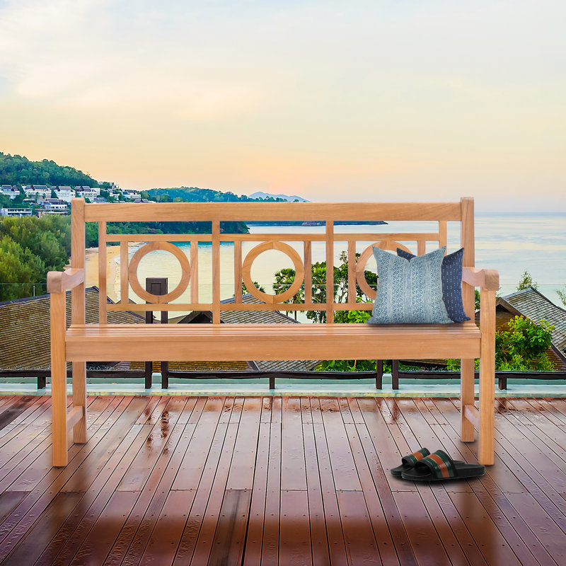 Outdoor Teak Bench