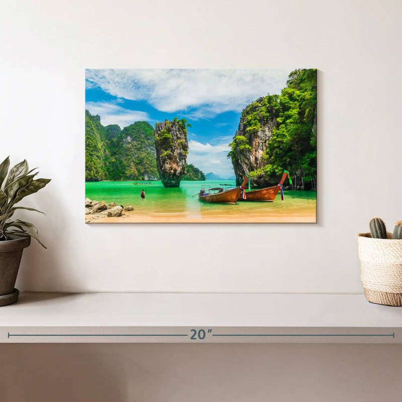 Gillard James Bond Island, H 8 po x l 12 po