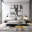 Tapis ivoire / or / gris Doucette-422268979