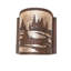 1 - Light Flush Mounted Sconce