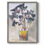 Oxalis dans un vase II, reproduction encadrée - bois massif-20356405