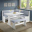 Ensemble de coin-repas tapissier avec rangement caché 5 personnes Kasdan-1220843568