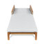 Chaise longue avec coussins Sun, meubles d'extérieur pour le jardin