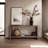 Retro Minimalist Solid Wood Console Table-108839741