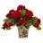 Geranium Flowering Plant with Floral Planter