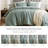 Mina Waffle Weave Textured Cozy Comforter Set-1474785877-1474785868