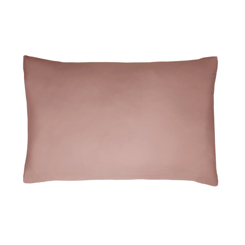 Felissa Sateen Machine Woven Housewife Pillow Case, Blush